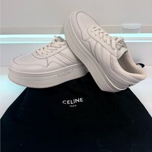 100% Authentic MADE IN ITALY

Celine White Women's Platform Sneakers
